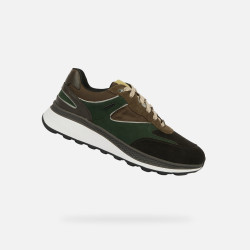 Zelené pánské tenisky Geox Spherica Actif X1 - Pánské