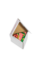 ZOOKSY/RAINBOW SOCKS Duhové ponožky 1 pár italština ponožek na pizzu