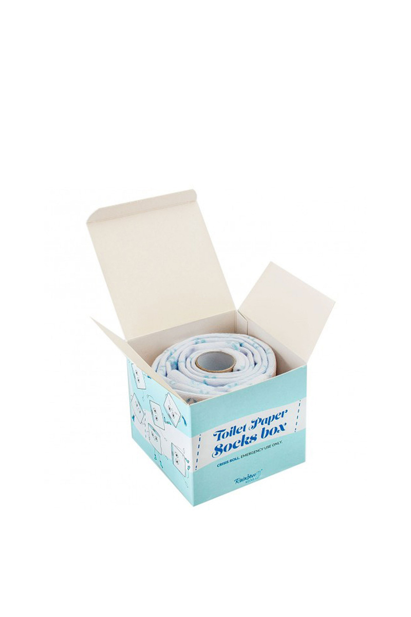ZOOKSY/RAINBOW SOCKS Duhové Ponožky Toaletní papír 2 Párů