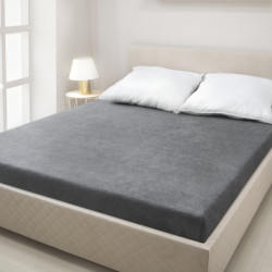 Zwoltex Unisex's Bedsheet Fitted Sheet With Elastic