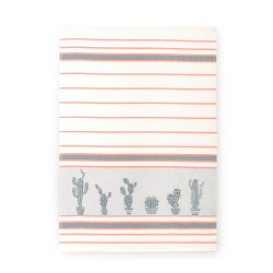 Zwoltex Unisex's Dish Towel In Package Arizona Tio2 Orange/Pattern
